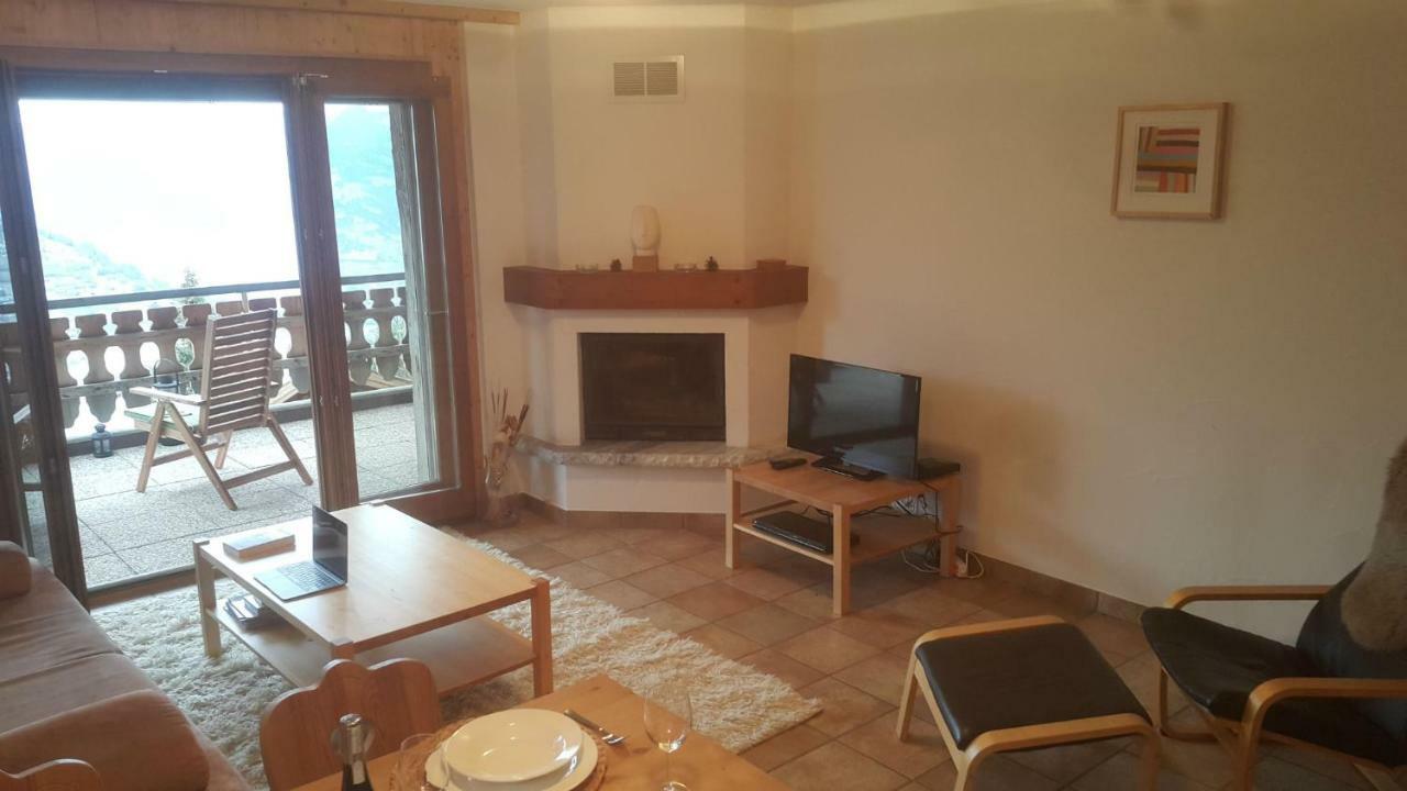 Appartement D'Une Chambre Avec Vue Imprenable - Veysonnaz Exterior photo